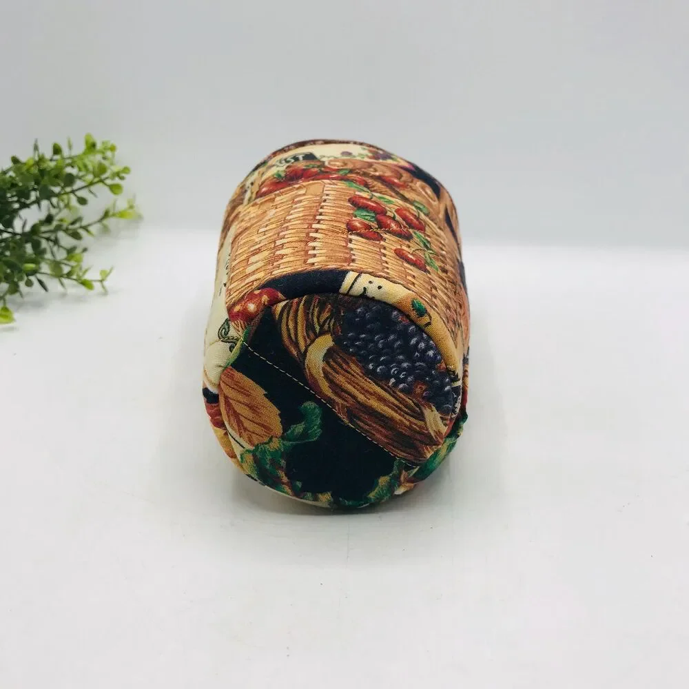 Drink Coozie w Handle Hot or Iced Drinks Cozy Insulated Vintage Ephemera